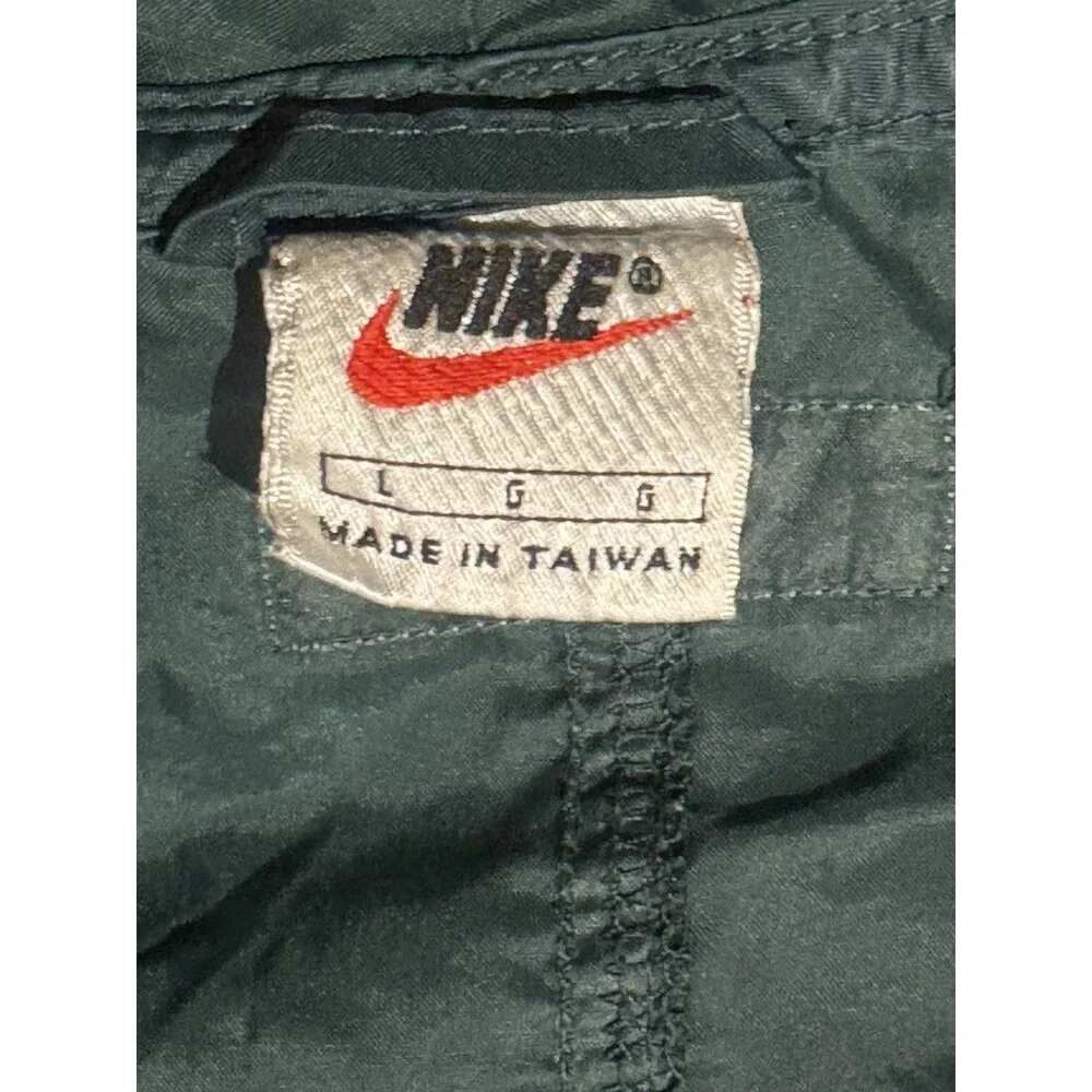 Nike Center Swoosh Mens L  Anorak Windbreaker Pullover VTG 90s Retro Softshell